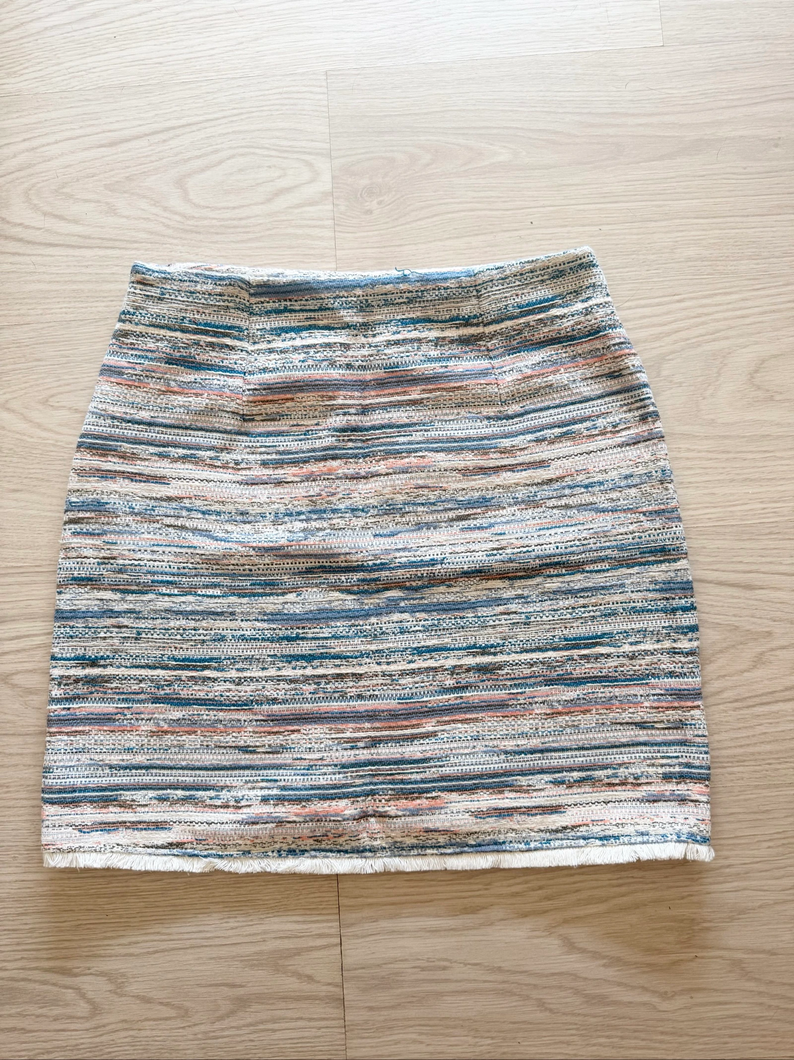Mini saia de malha multicolorida Camaïeu tamanho 36 P – photo 4